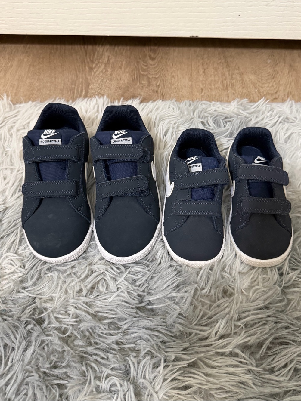 Toddler Nike Court Royale Shoe Bundle (9C & 6C)